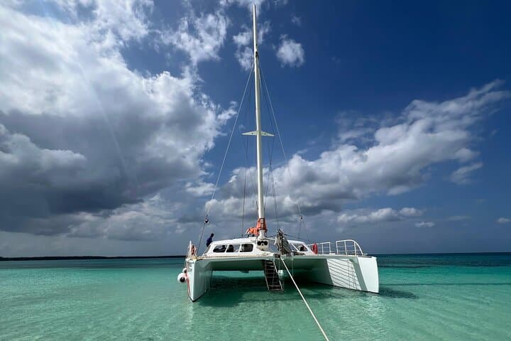 Private Catamaran to Bahia de las Aguilas — Snorkel and Beach Day from Pedernales photo 3