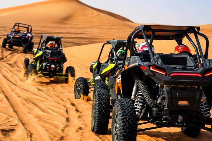 VIP Dubai Desert Safari: Dune Bashing, BBQ Dinner & Live Shows