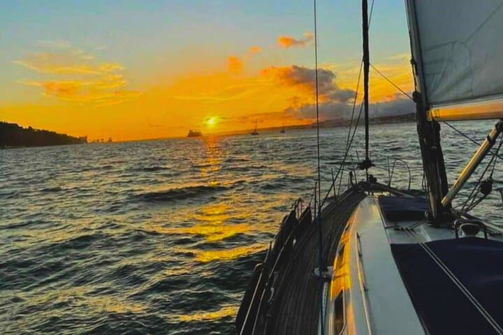 Tagus River Sailboat Cruise in Lisbon — Morning & Sunset with Drinks photo 2