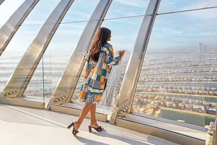 Skyline and Sea: The View at The Palm — Palm Jumeirah Observation Deck, Dubai photo 4