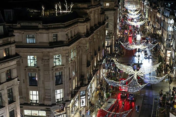 London Christmas Lights Walking Tour — Evening Festive Lights & Holiday History photo 2
