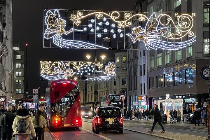 London Christmas Lights Walking Tour — Evening Festive Lights & Holiday History photo 3