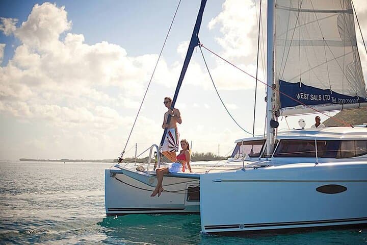 Kendwa Sunset Catamaran Cruise: Private Luxury Sail with Wine & Snacks