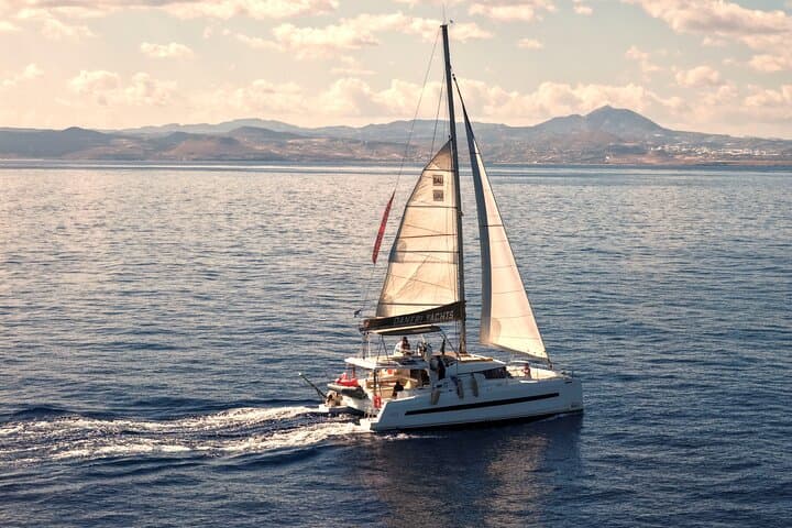 Hersonissos Sunset Catamaran Cruise with Sushi & Open Bar