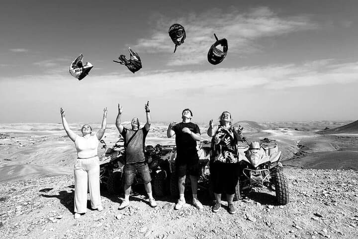 Agafay Desert Quad Bike Sunset & Berber Dinner from Marrakech photo 5