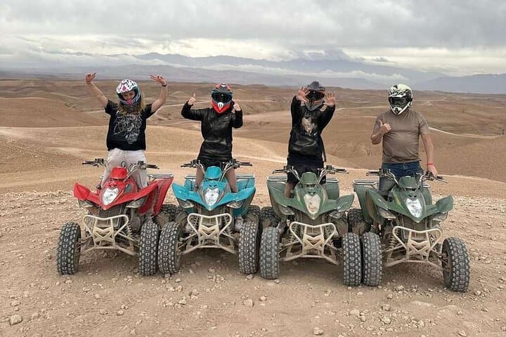 Agafay Desert Quad Bike Sunset & Berber Dinner from Marrakech photo 6
