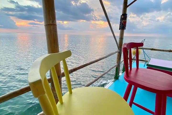 Caye Caulker Tiki Boat Sunset Cruise — Rum Punch, Dolphins & Island Vibes photo 2