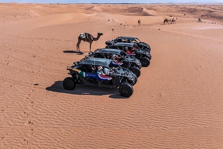 Morning Desert Safari in Lahbab: Dune Bashing, Quad Biking & Camel Ride photo 3