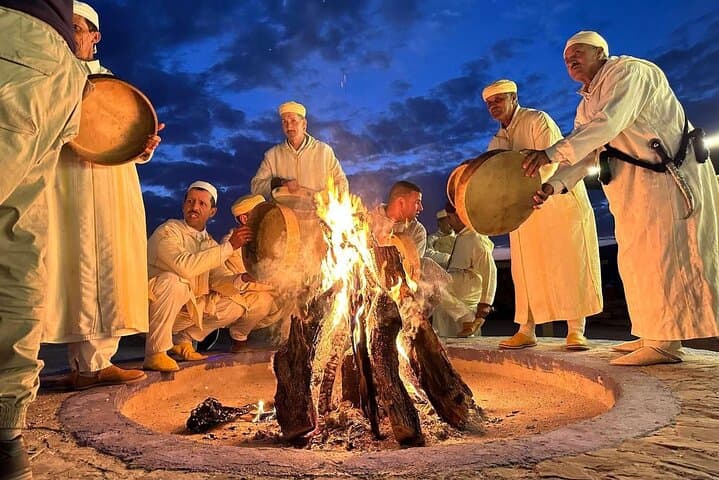 Agafay Desert Sunset: Camel Ride & Dinner Show from Marrakech
