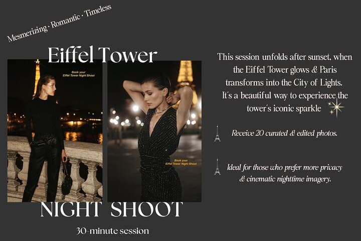 Eiffel Tower Private Photo Shoot: Capture Timeless Parisian Portraits photo 6
