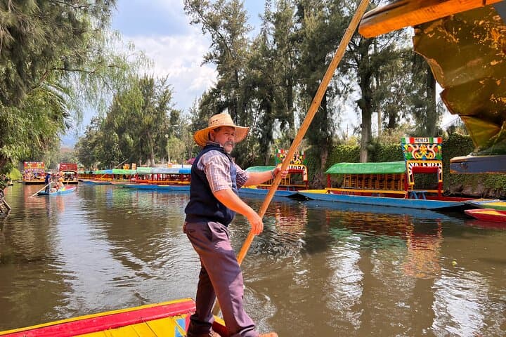 Private Trajinera Rental on Xochimilco Canals — Hourly Boat Hire in Mexico City photo 4