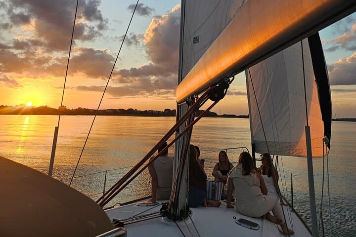 Charleston Sunset Yacht Cruise: Coastal Harbor Tour at Golden Hour photo 3