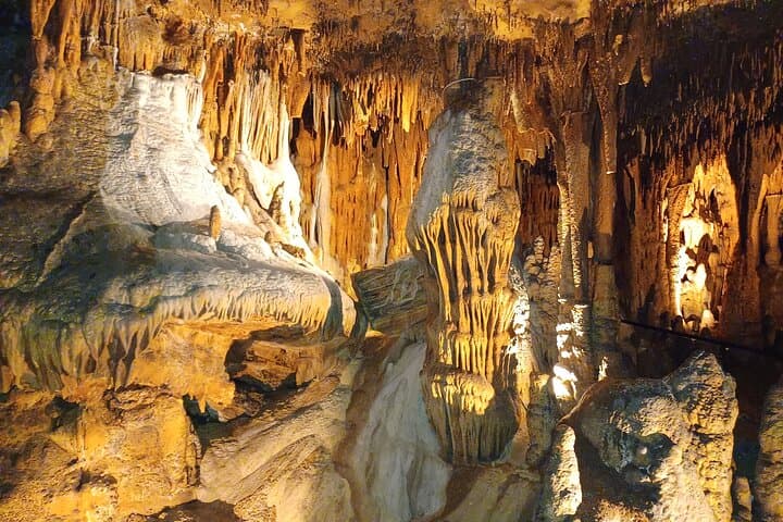 Crystal Cave Adventure: Cave Tour & Dino Trail Near Springfield, MO