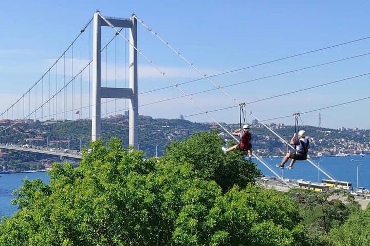 Istanbul Adrenaline Tour — Çamlıca Views, Bosphorus Zipline, Aquarium & ATV photo 1