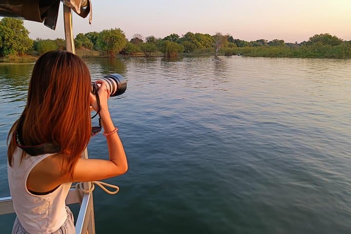 Zambezi River Birdwatching Safari from Victoria Falls — Private Sunset Wildlife Cruise photo 2