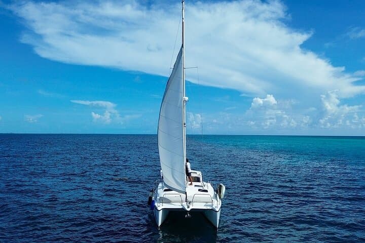 Catamaran to Isla Mujeres from Playa del Carmen — Snorkel, Beach Club & Ice Bar Cruise photo 4