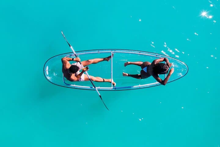 Clear Kayak Coral Reef Tour in Grenada — See Reefs Through Transparent Kayaks