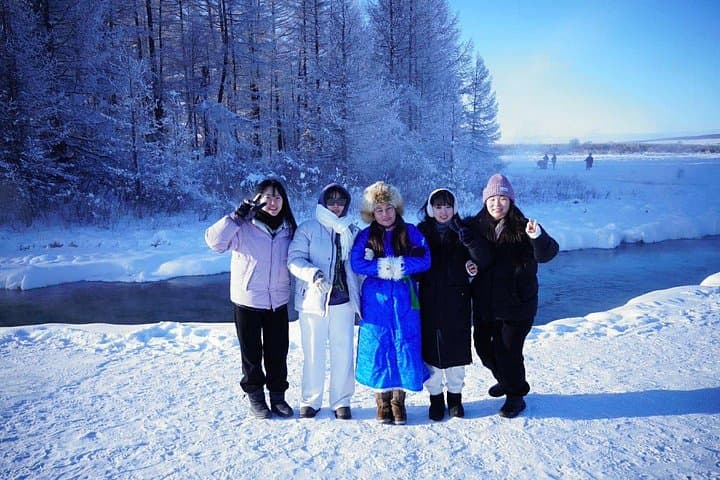 Khuvsgul Lake Winter Adventure: Ice Lake & Taiga Experience