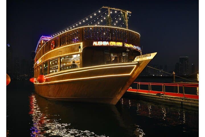 Dhow Cruise on Dubai Creek: BBQ Dinner, Live Tanoura Shows & Night Views photo 2