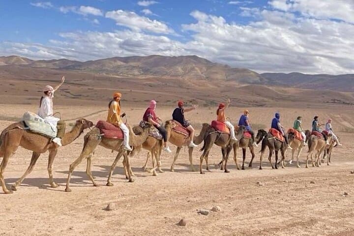 Agafay Desert Quad and Camel Ride with Sunset Dinner & Fire Show photo 6