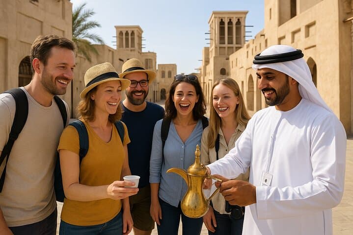 Discover Old Dubai: Creekside Souks, Abra Ride & Street Food Walking Tour
