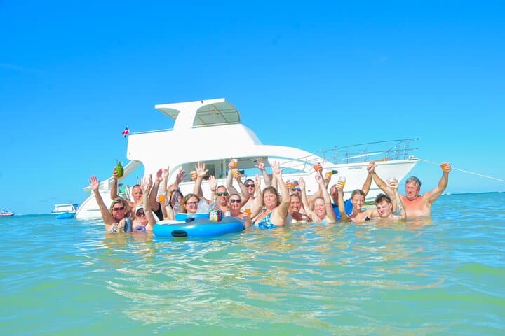 Private Punta Cana Catamaran Cruise with Slide & Open Bar