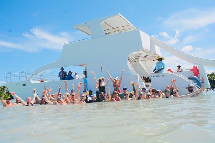 Private Punta Cana Catamaran Cruise with Slide & Open Bar photo 2