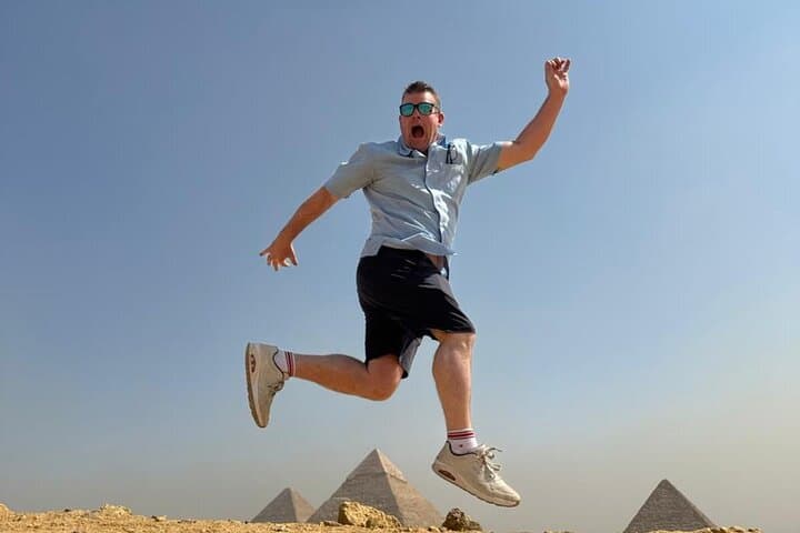 Full-Day Cairo: Giza Pyramids, Grand Egyptian Museum & Khan El Khalili Bazaar
