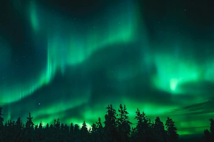 Aurora Borealis Night Experience in Levi: Private Wilderness Cabin & Photo Session photo 6