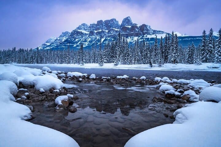 Winter Abraham Bubble Lake & Icefields Parkway Private Tour — Photo-Focused Day Trip from Canmore photo 2