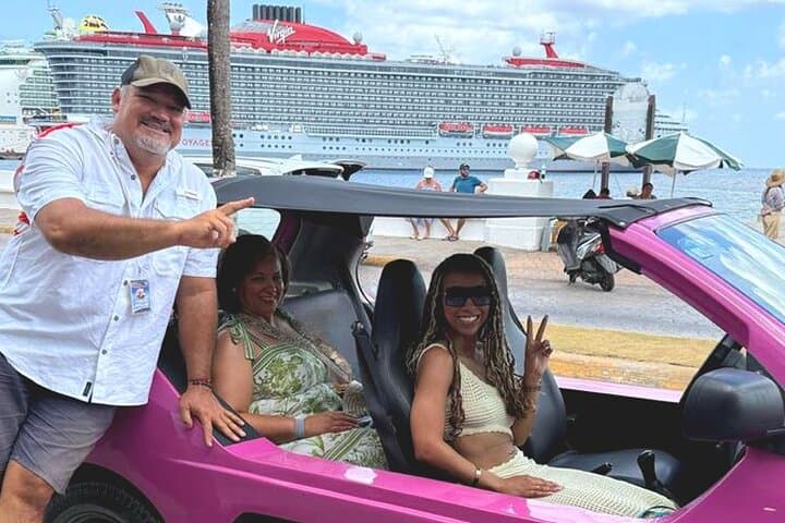 Explore Cozumel by Buggy: El Mirador, Cenote & Private Beach Club Adventure photo 3