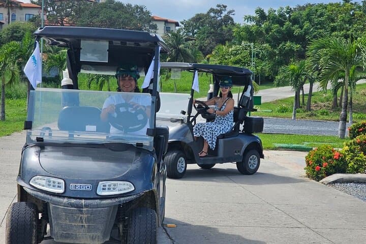 Roatán Sloth Sanctuary Golf Cart Eco‑Safari with Private Beach Club photo 1