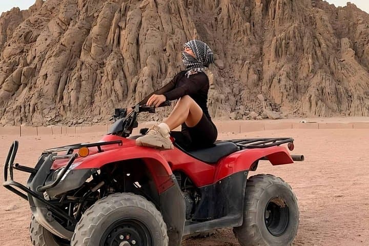 Marsa Alam Desert Quad & Camel Ride — Bedouin Village Evening Adventure photo 3