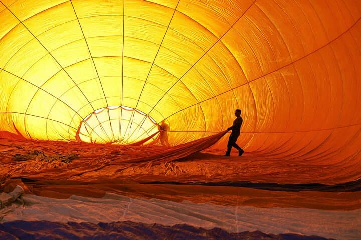 Sunrise Hot-Air Balloon Over Crete's Lassithi Plateau