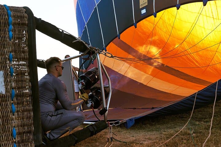 Sunrise Hot-Air Balloon Over Crete's Lassithi Plateau photo 3
