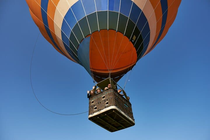 Sunrise Hot-Air Balloon Over Lassithi Plateau — Crete Aerial Flight photo 6