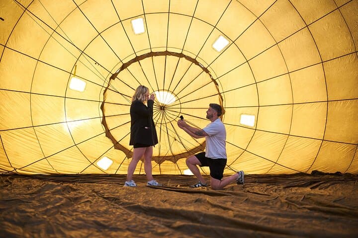 Sunrise Hot-Air Balloon Over Lassithi Plateau — Crete Aerial Flight photo 3
