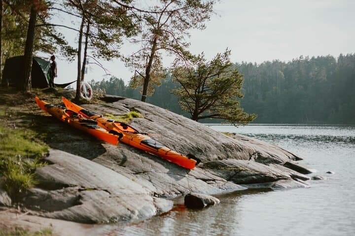 Stockholm Archipelago 3-Day Guided Sea Kayak & Island Camping Adventure photo 1