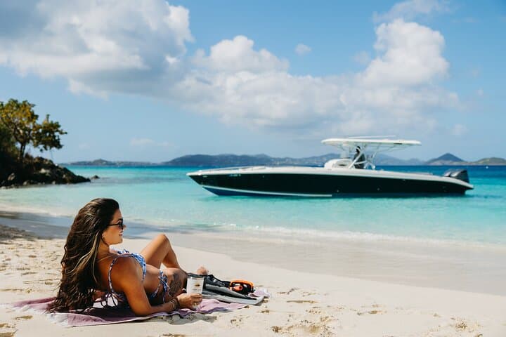 Full-Day Private BVI Boat Charter: Snorkel Reefs, Beach Bars & Hidden Coves photo 3