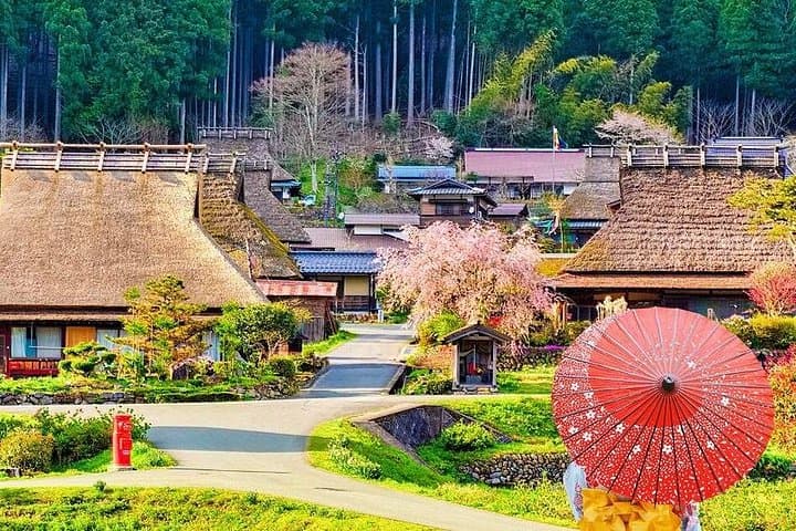 Northern Kyoto Day Trip: Amanohashidate, Ine Bay & Miyama Thatched Village photo 1