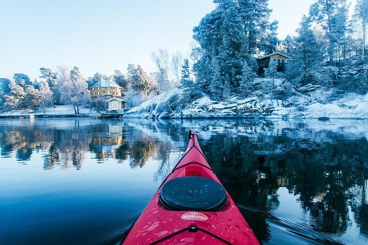 Private Kayak Tour in the Stockholm Archipelago — Summer & Winter Experiences