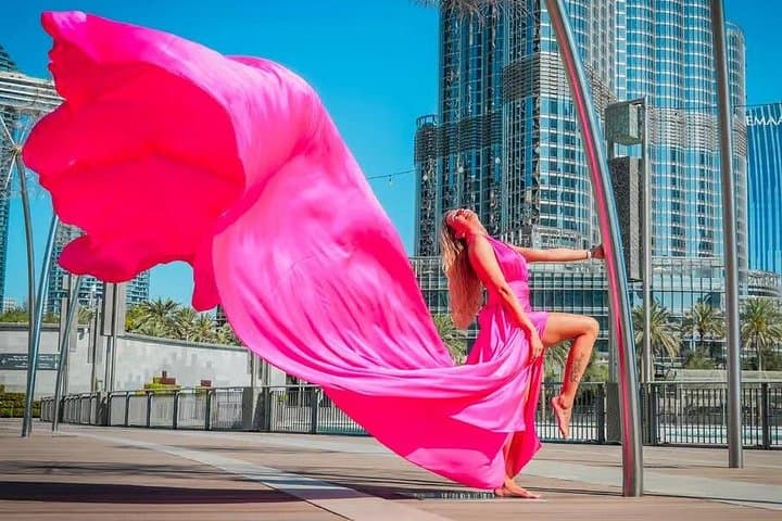 Dubai Flying Dress Photoshoot: Best Locations & What to Expect photo 4