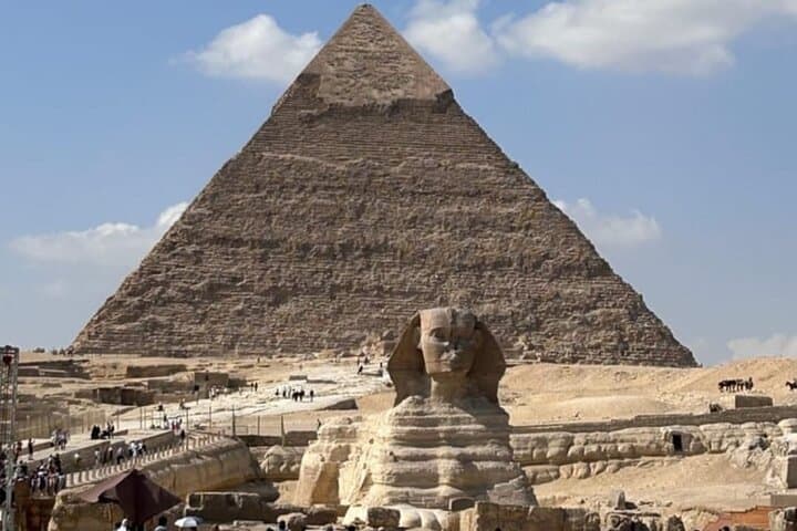 Giza Plateau Guided Tour: Great Pyramids & Sphinx with Optional Camel Ride