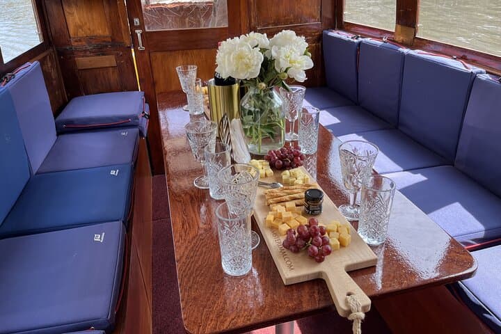 Private Saloon Boat Cruise: Explore Amsterdam’s Historic Canals photo 2