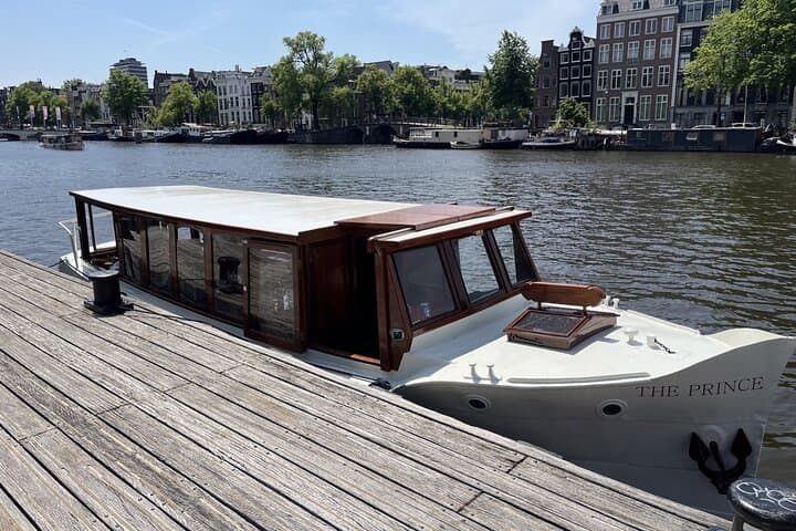 Private Saloon Boat Cruise: Explore Amsterdam’s Historic Canals photo 3