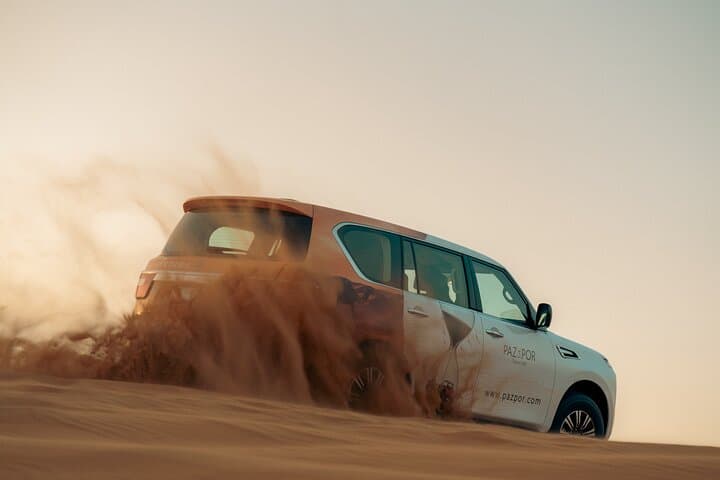 Half-Day Dubai Desert Safari in Lahbab: Dune Bashing, Camel Ride & Sandboarding photo 6
