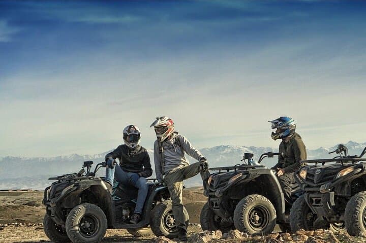 Agafay Desert Sunset Quad & Dinner from Marrakech: Camel Ride, Fire Show, and Berber Night photo 2