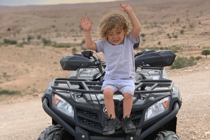 Agafay Desert Sunset Quad & Dinner from Marrakech: Camel Ride, Fire Show, and Berber Night photo 4