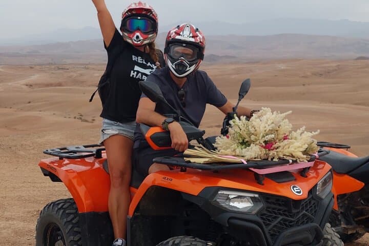Agafay Desert Sunset Quad & Dinner from Marrakech: Camel Ride, Fire Show, and Berber Night photo 5