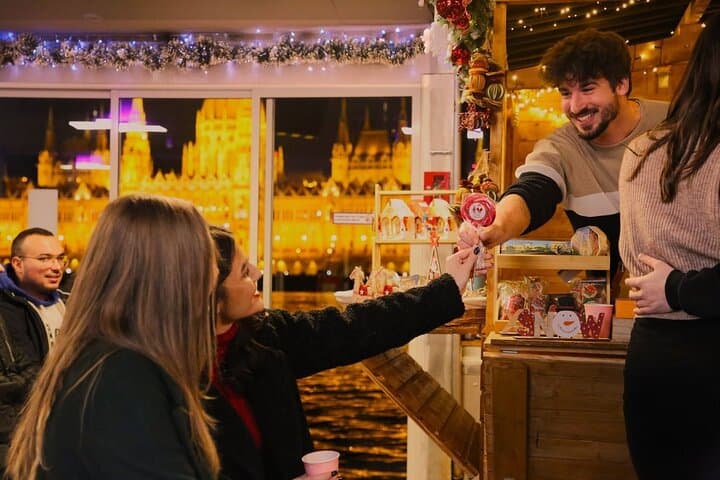 Budapest Danube Christmas Market Cruise: Mulled Wine & Winter Lights